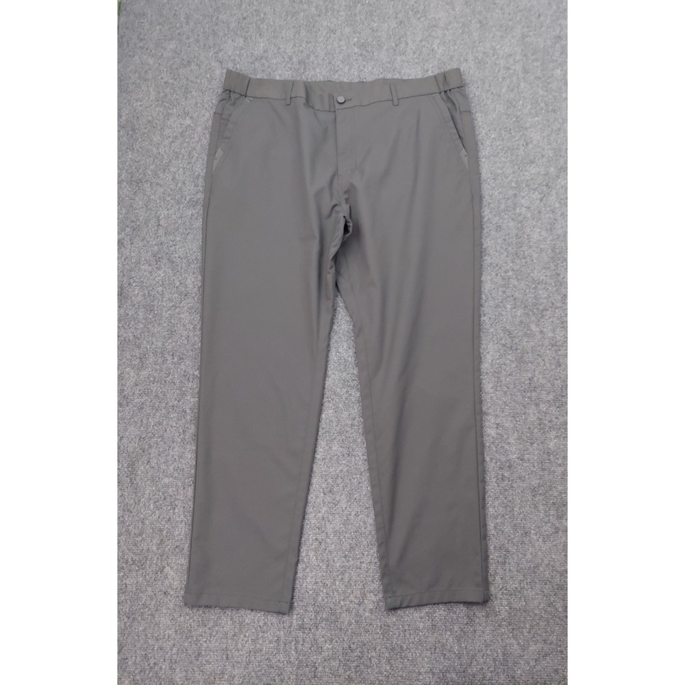 JACK ARCHER Jetsetter Pants Mens 40x30 Charcoal Gray Tech Chino Golf Performance